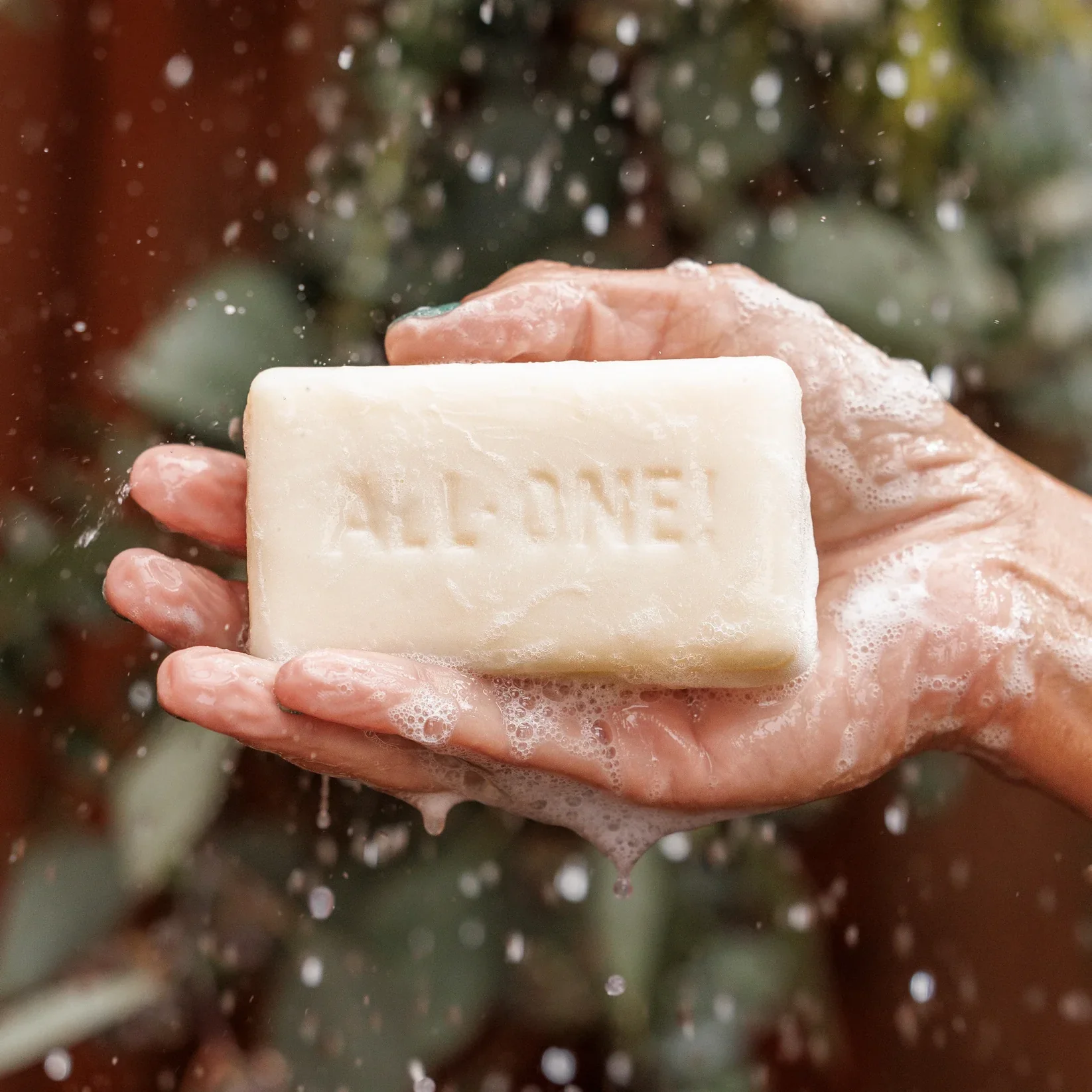 Dr Bronner's All-One Hemp Pure Castile Soap Bar 140g, Lavender - Image 3