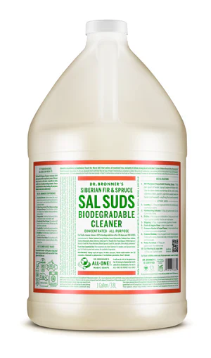 Dr Bronner's Sal Suds 473mL, 946mL Or 3.8L, Biodegradable Cleaner Concentrated All-Purpose - Image 3