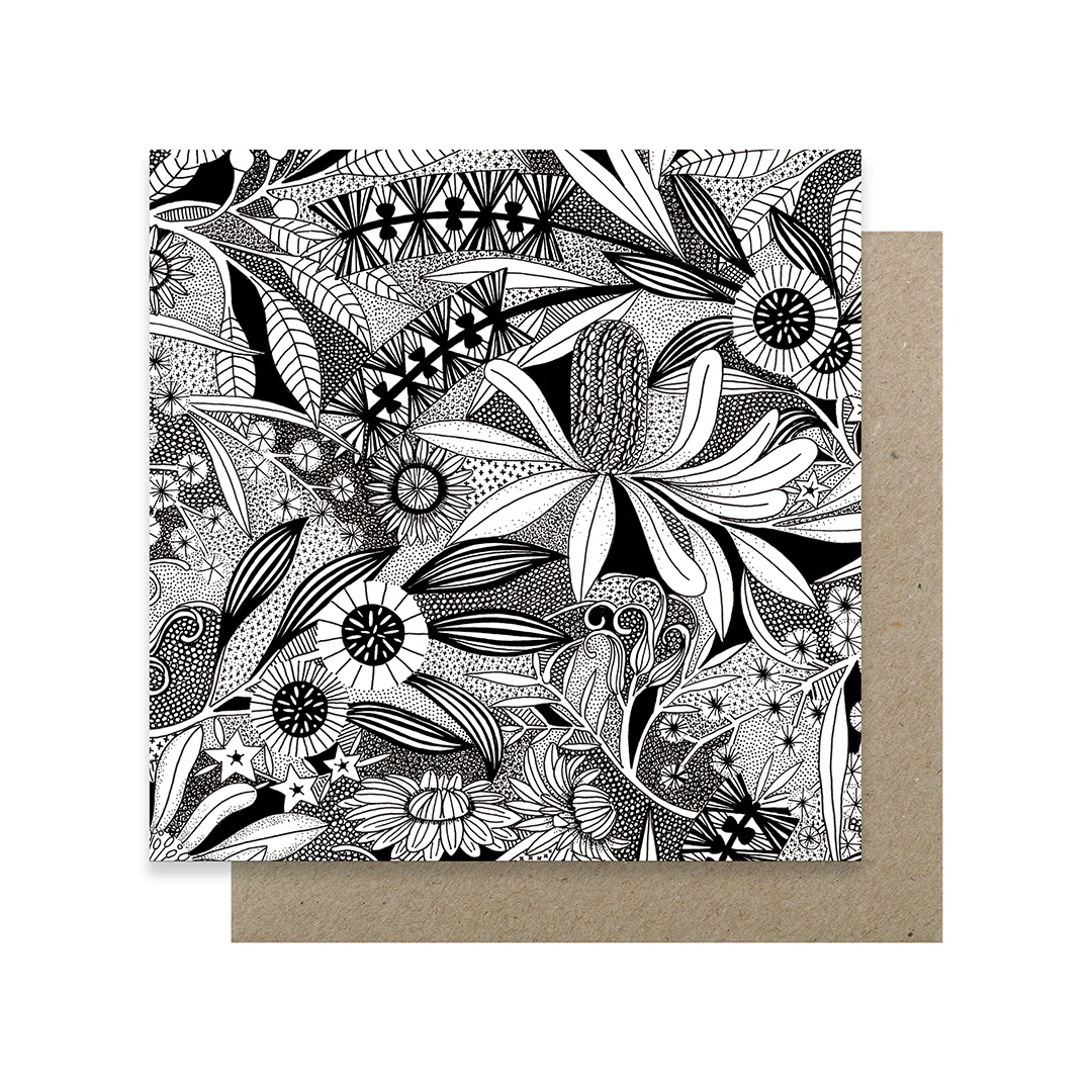 Earth Greetings 6 Greeting Colouring Cards, Australian Natives Design From The Claire Ishino Collection - Image 7