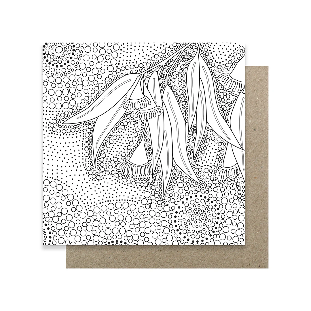 Earth Greetings 6 Greeting Colouring Cards, First Nation Art Design From The Domica Hill Collection - Image 7