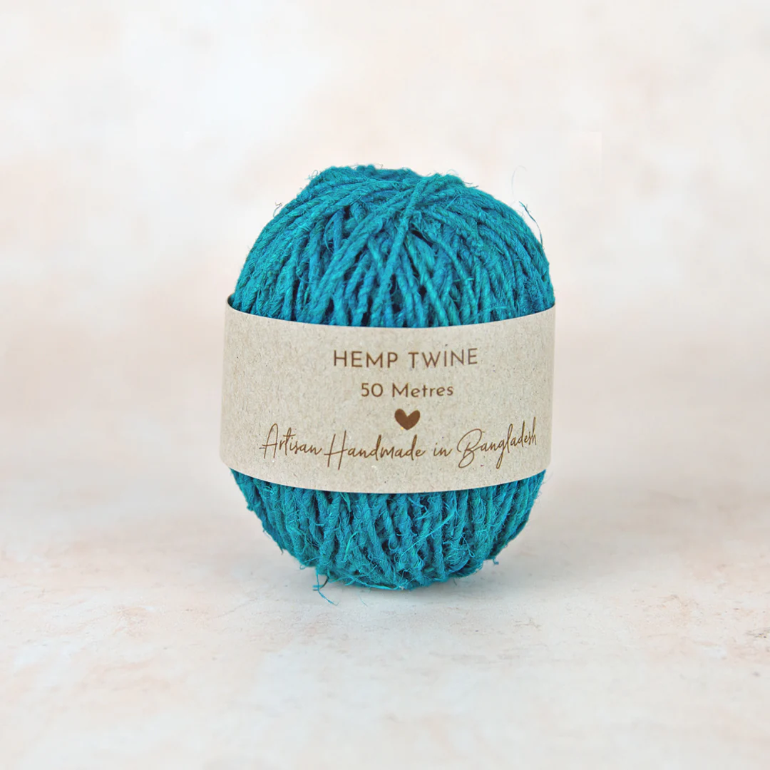 Earth Greetings Artisan Handmade Hemp Twine, Fairtrade & Handspun