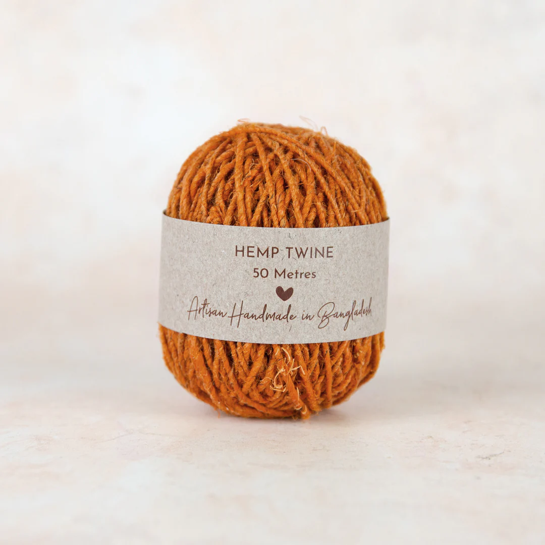 Earth Greetings Artisan Handmade Hemp Twine, Fairtrade & Handspun - Image 4