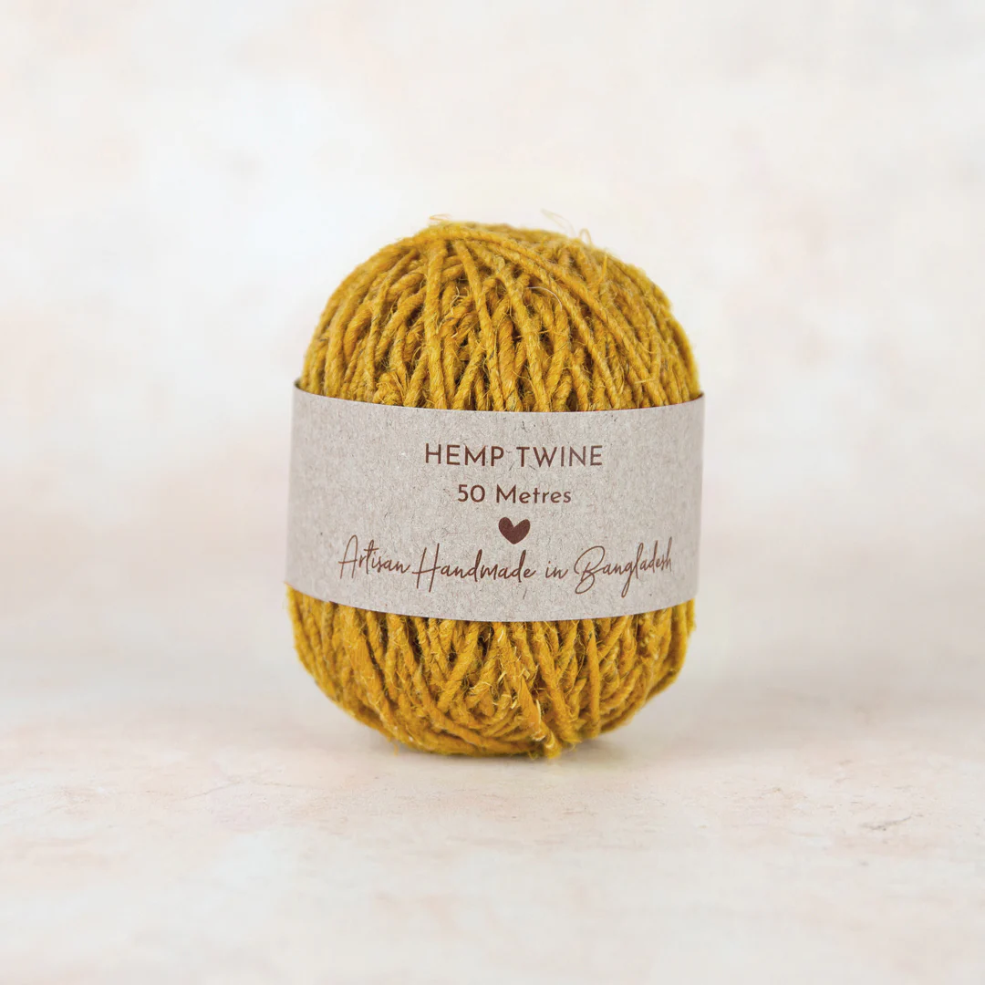 Earth Greetings Artisan Handmade Hemp Twine, Fairtrade & Handspun - Image 5