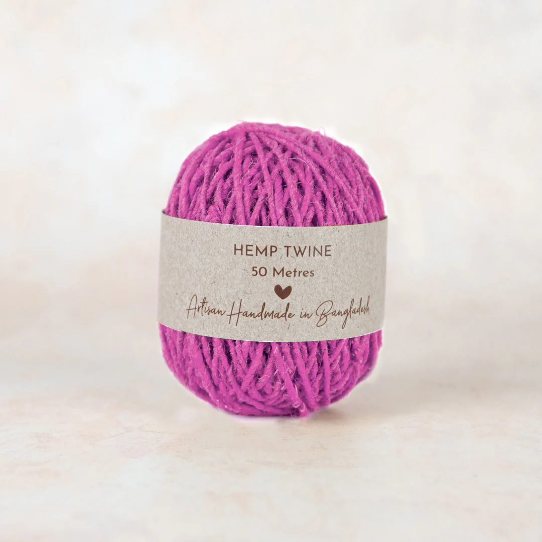 Earth Greetings Artisan Handmade Hemp Twine, Fairtrade & Handspun - Image 6