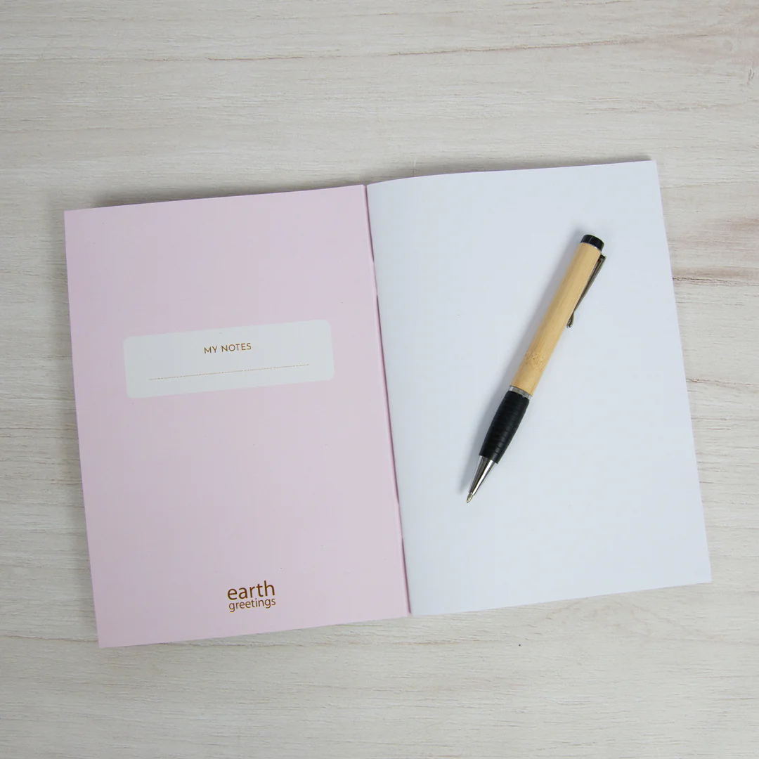 Earth Greetings Blank Notebook 64 Pages, Native Gems Design From The Claire Ishino Collection - Image 3