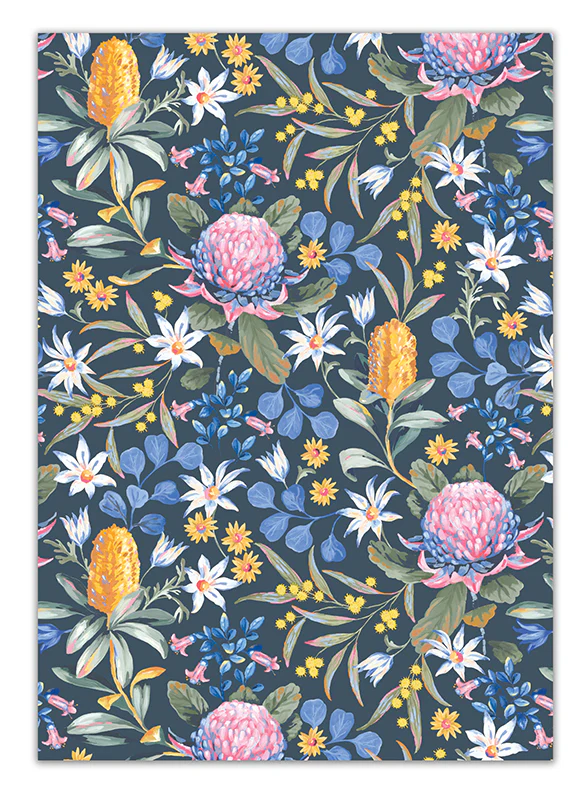 Earth Greetings Blank Pocket Notebook 64 Pages, Bushwalk Design From The Jayne Branchflower Collection - Image 3