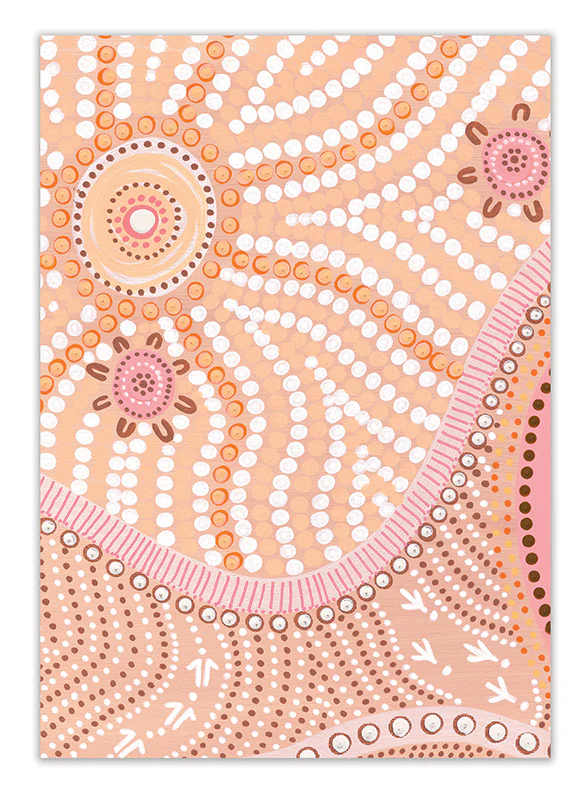 Earth Greetings Blank Pocket Notebook 64 Pages, Our Mother The Sun Design From The Domica Hill Collection - Image 3