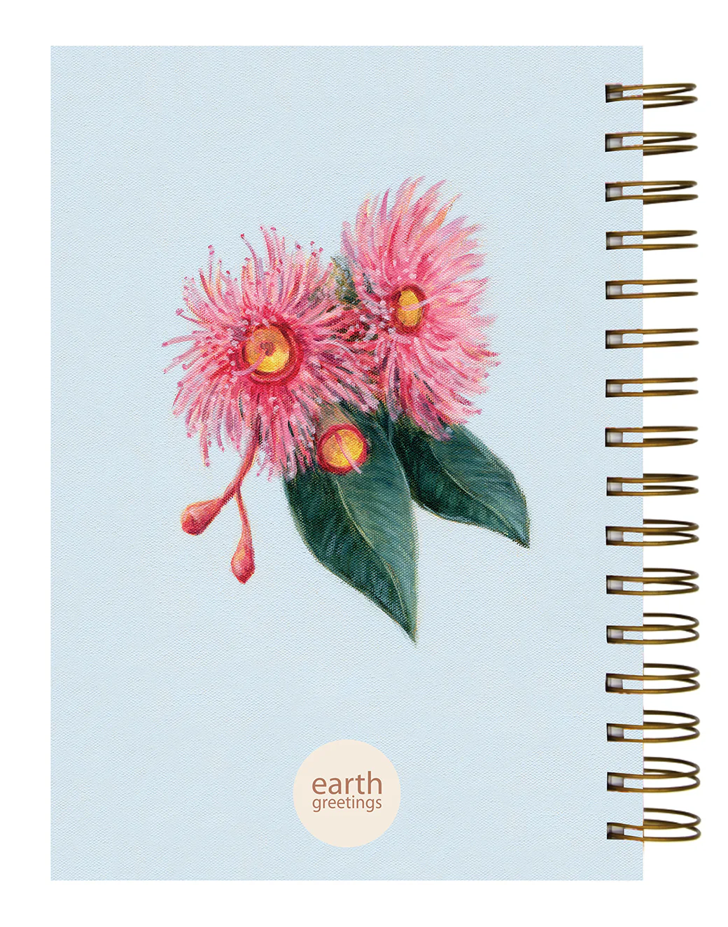 Earth Greetings Your Journal, 200 Lined Pages, Summer Gumflowers Design From The Vickie Liu Collection - Image 4