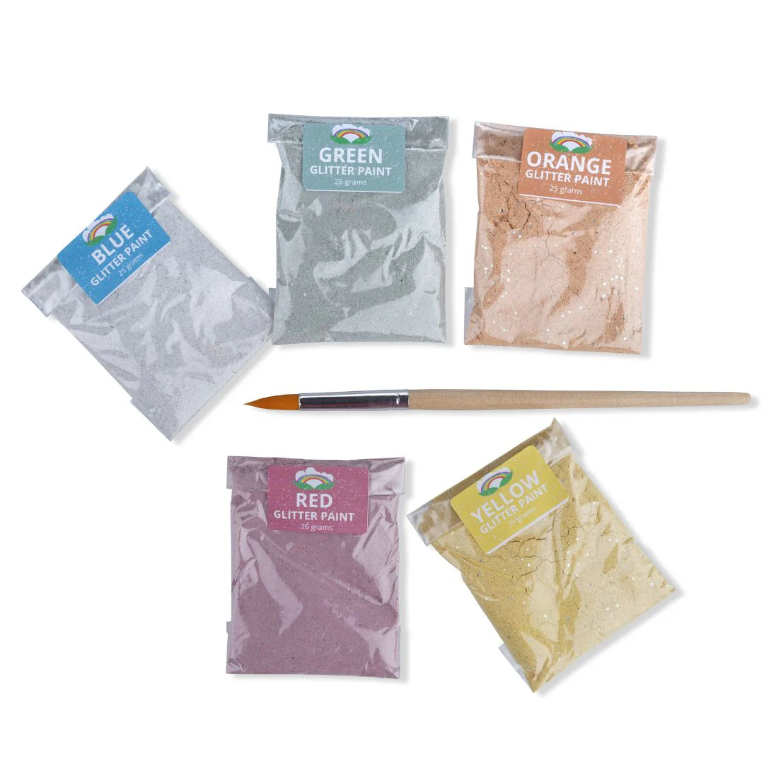 Eco Art & Craft, Glitter Eco Paint {Plastic Free, Bio-Glitter Paints} - Image 2