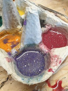 Eco Art & Craft, Glitter Eco Paint {Plastic Free, Bio-Glitter Paints} - Image 3