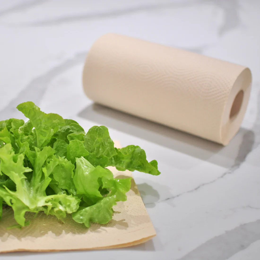 Eco Cheeks Bamboo Paper Towel, Zero Bleach 100% Bamboo - Image 3