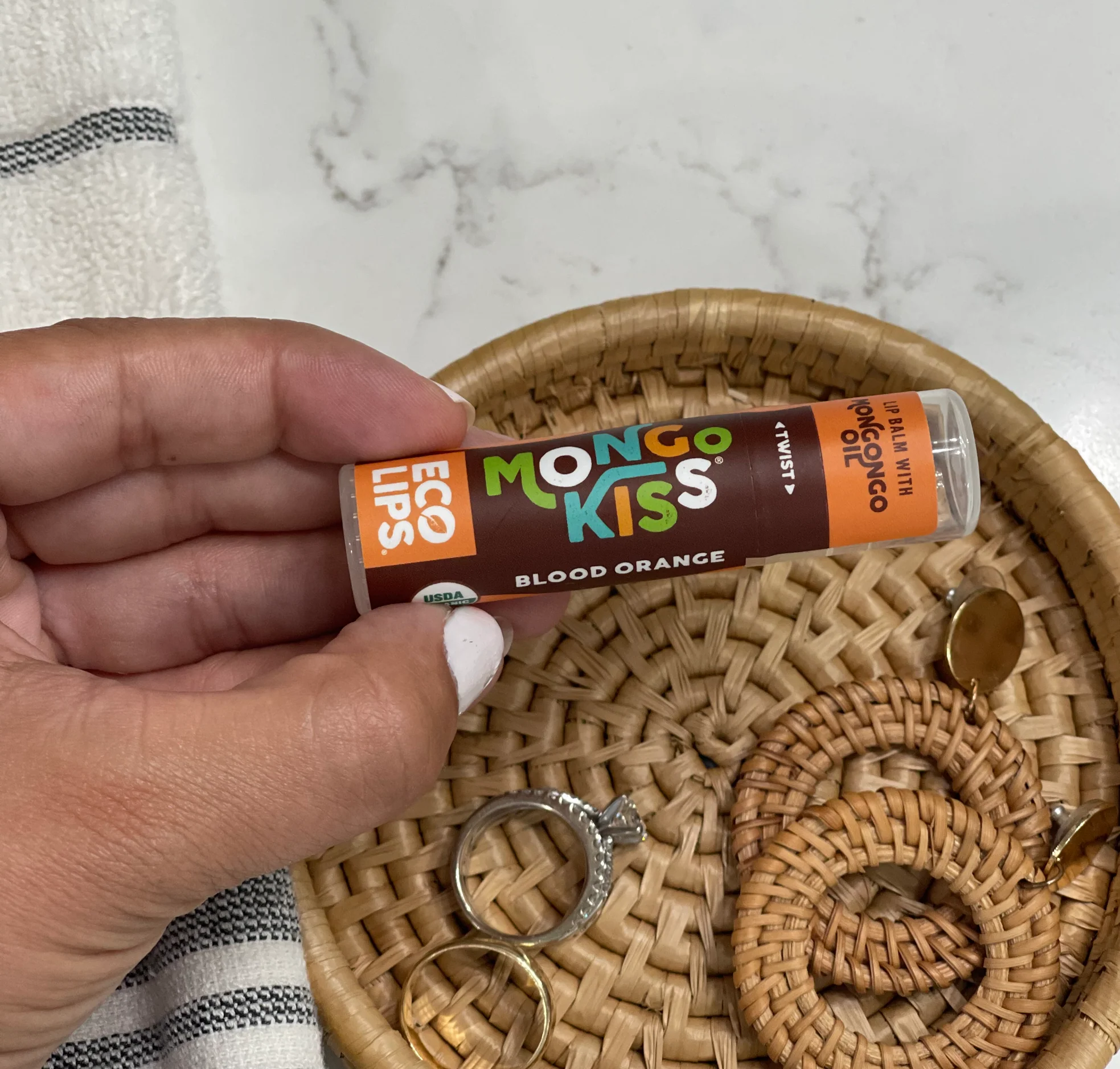 Eco Lips Lip Balm Mongo Kiss (Super Size) 7g, Blood Orange Flavour - Image 3