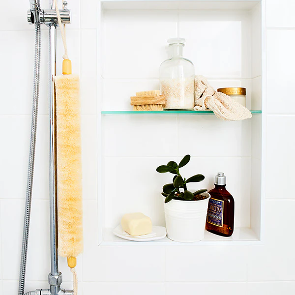 Eco Max Back Brush With Cotton Strings, Perfect Back Scrub! - Image 2