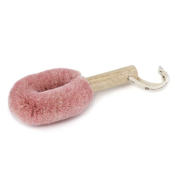 Eco Max Spa-Firm Sisal Body Brush (1), Pink Or Charcoal; Exfoliate, Detoxify & Energise - Image 3