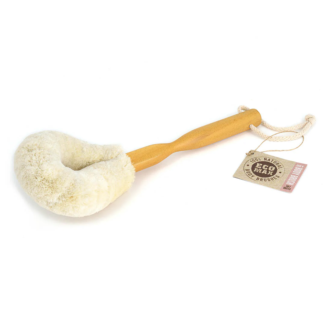 Eco Max Dry Body Brush, Soft Bristles & Ideal For Those New To Dry Brushing Or With Sensitive Skin - Image 2