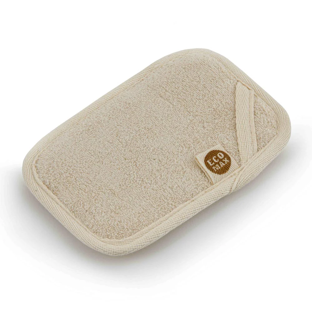 Eco Max Egyptian Loofah Wash Cloth, Plastic Free & 100% Natural