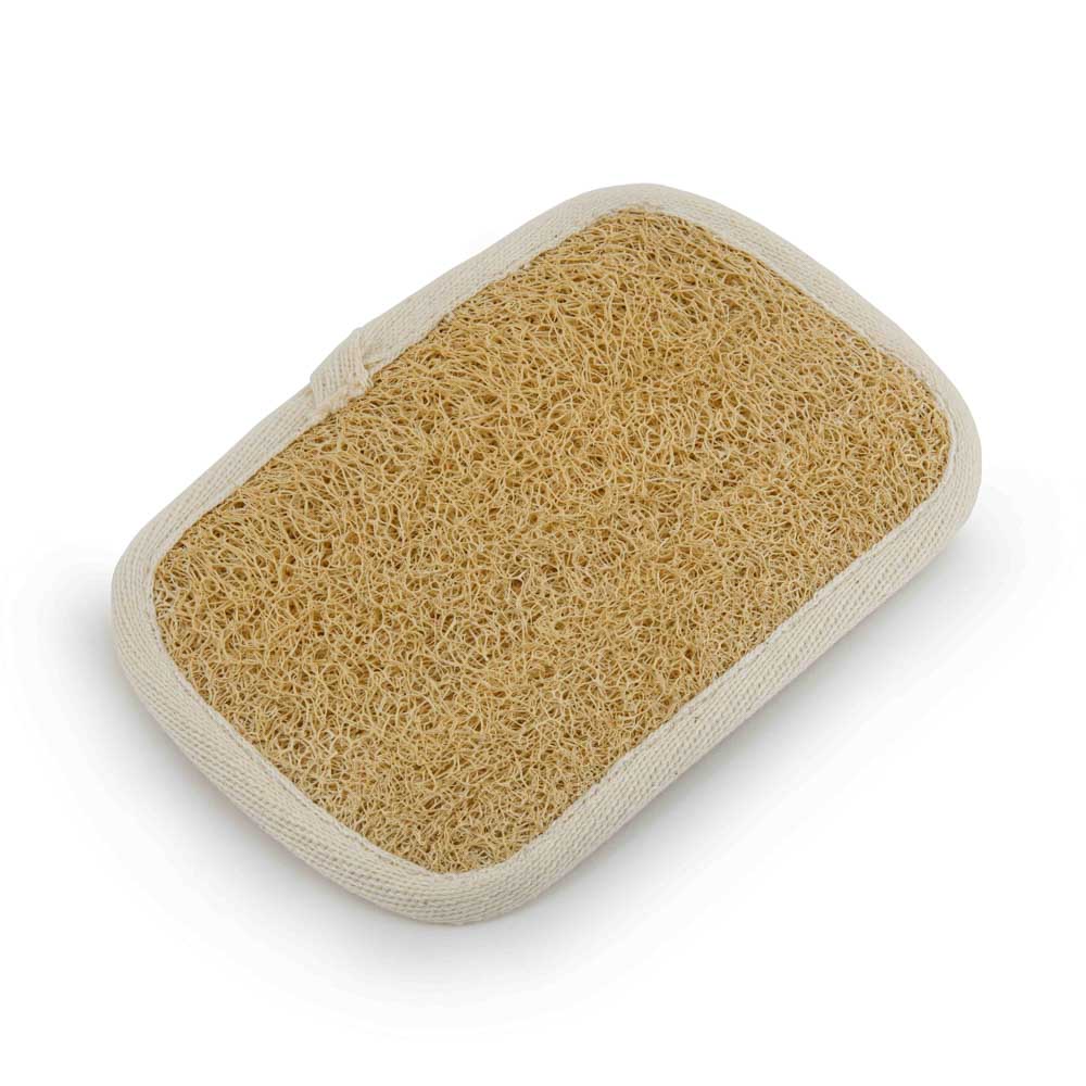 Eco Max Egyptian Loofah Wash Cloth, Plastic Free & 100% Natural - Image 2