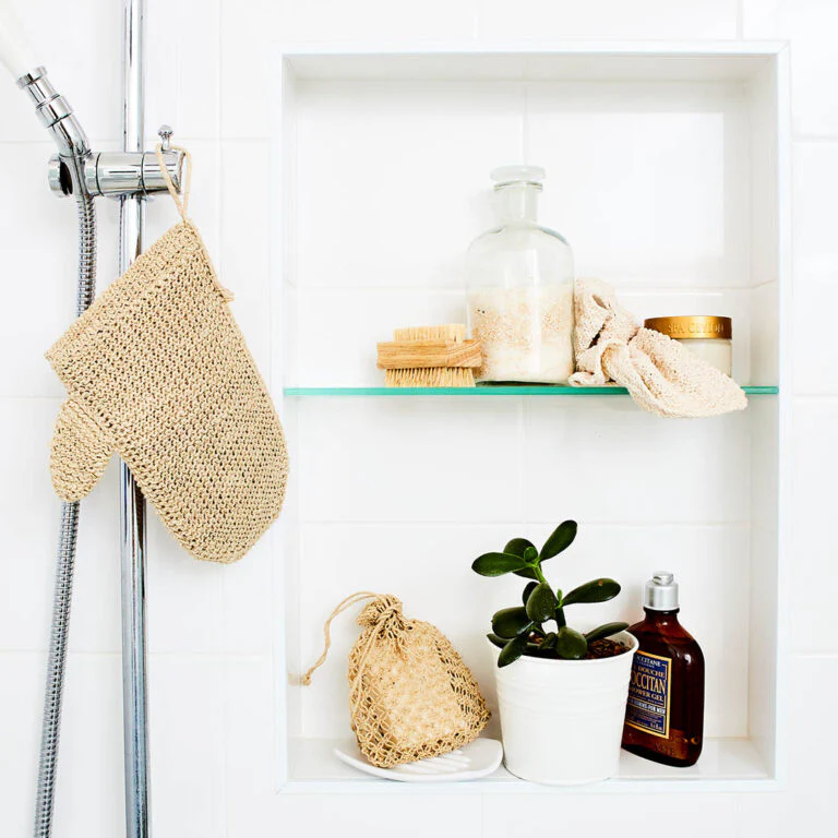 Eco Max Hemp Exfoliating Mitt, Hand Knitted & Fair Trade