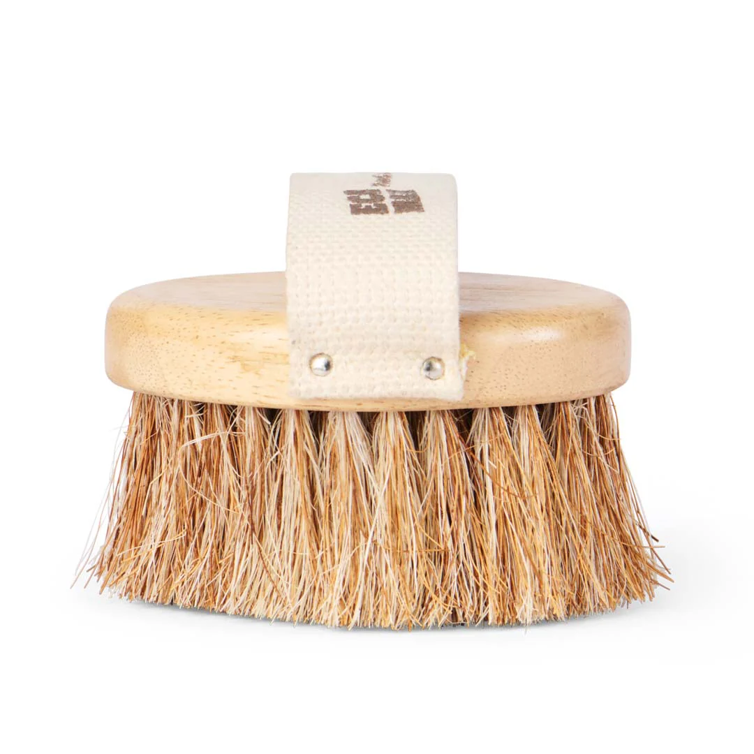 Eco Max Spa Round Body Brush (1), Natural; Firm-Medium Bristle - Image 2