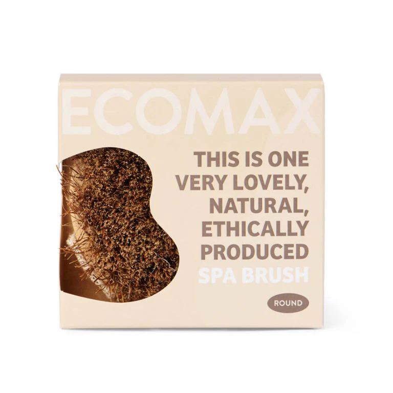 Eco Max Spa Round Body Brush (1), Natural; Firm-Medium Bristle - Image 3