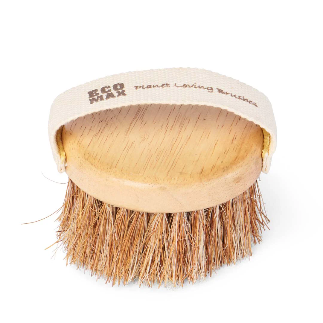 Eco Max Spa Round Body Brush (1), Natural; Firm-Medium Bristle - Image 5
