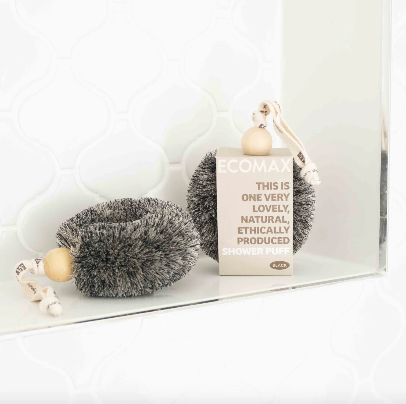Eco Max Natural Shower Puff, Gently Exfoliate Your Skin - Image 5