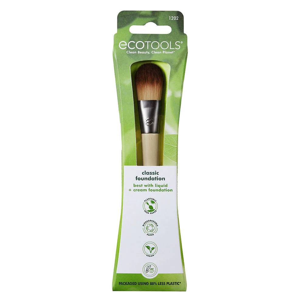 Eco Tools Classic Foundation Brush, For a Smooth and Flawless Base