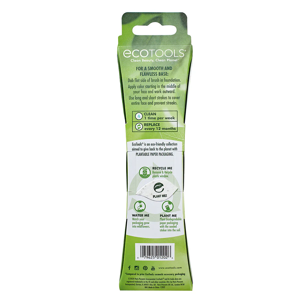 Eco Tools Classic Foundation Brush, For a Smooth and Flawless Base - Image 3