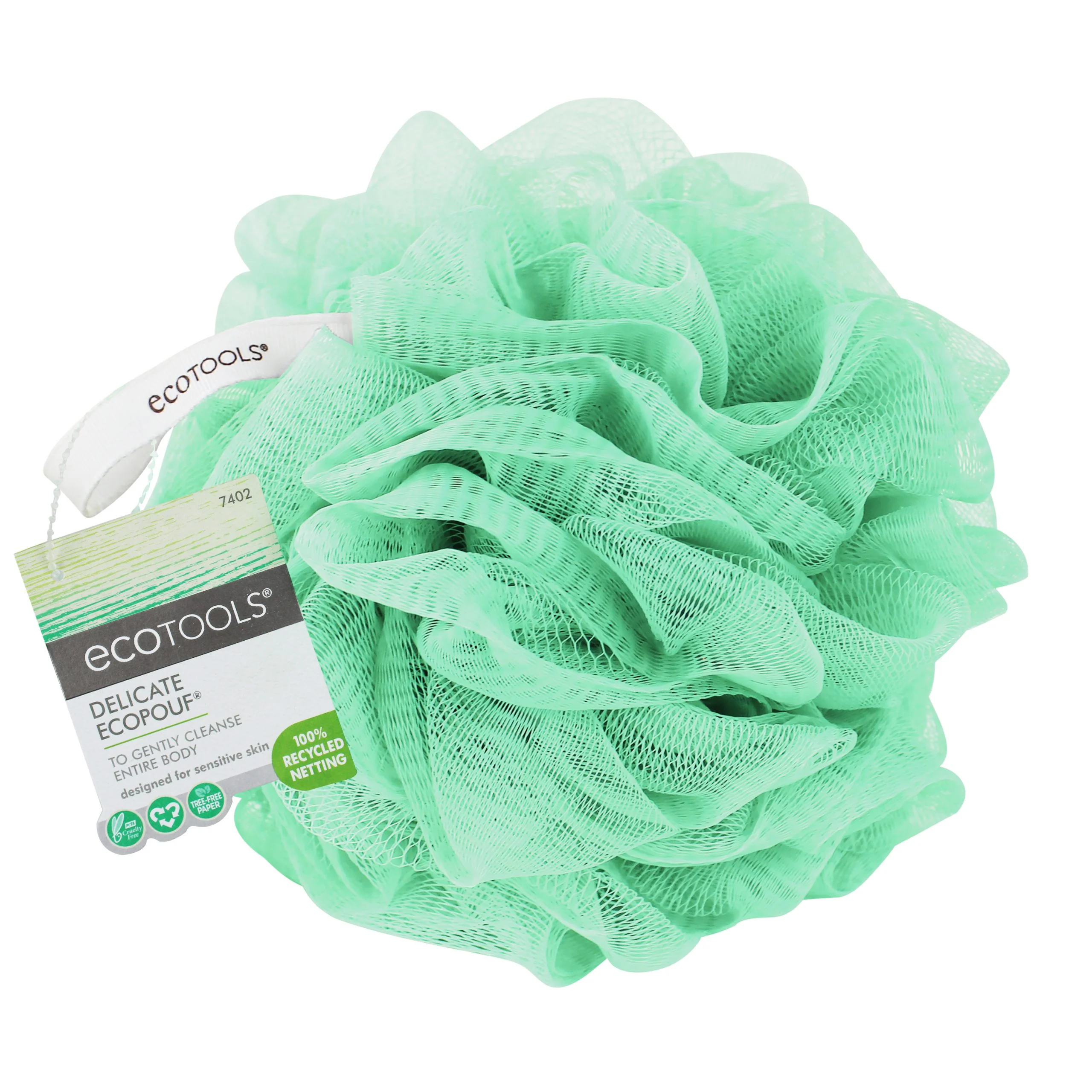 Eco Tools EcoPouf Delicate Sponge For Sensitive Skin, Soft and Cleansing - Image 3