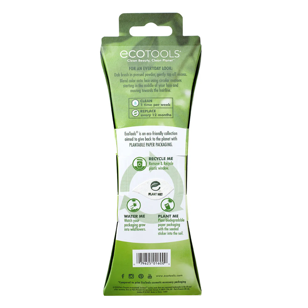 Eco Tools Full Powder Brush, Soft and Mattifying - Image 2
