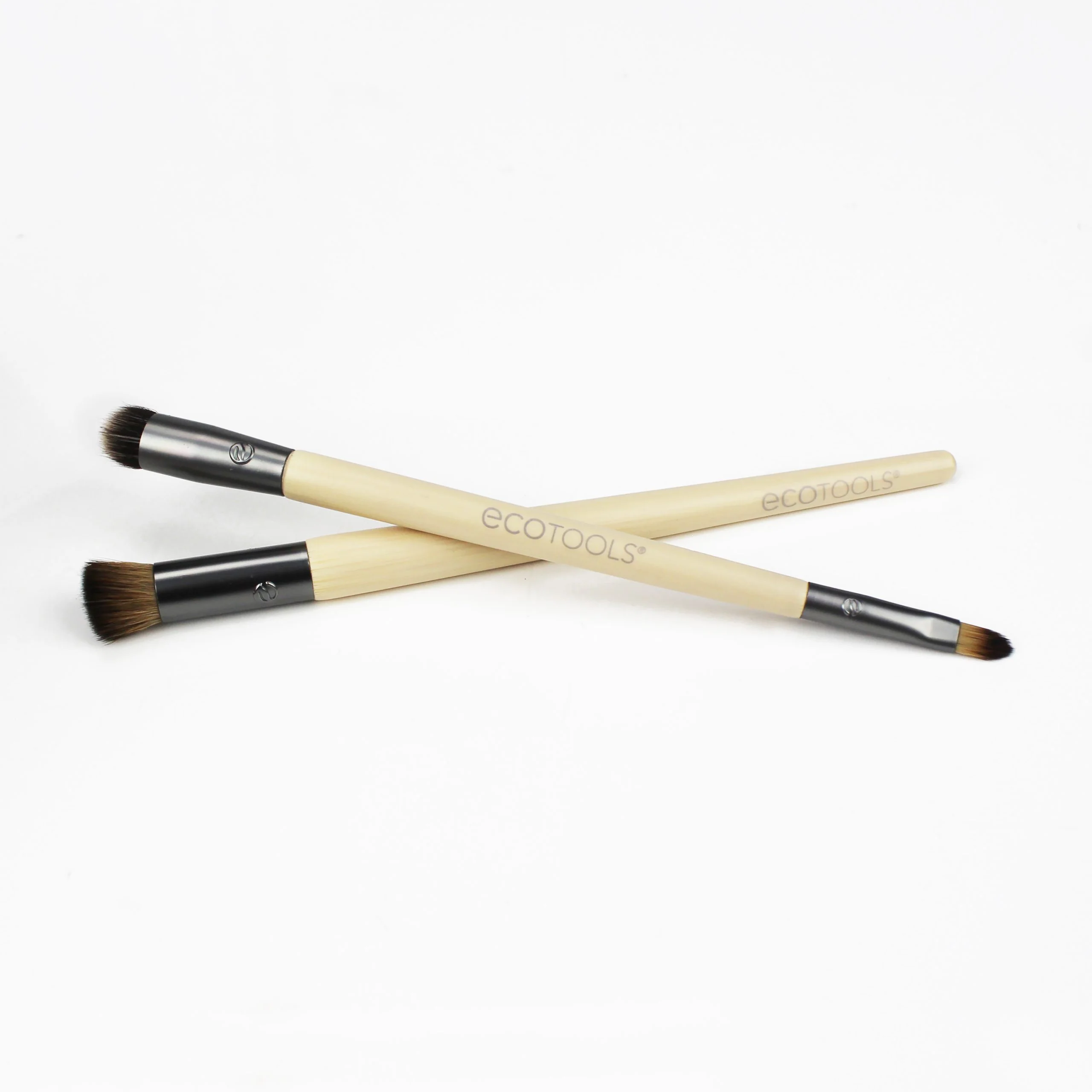 Eco Tools Ultimate Concealer Trio Brushes, Precise and Contouring - Image 4