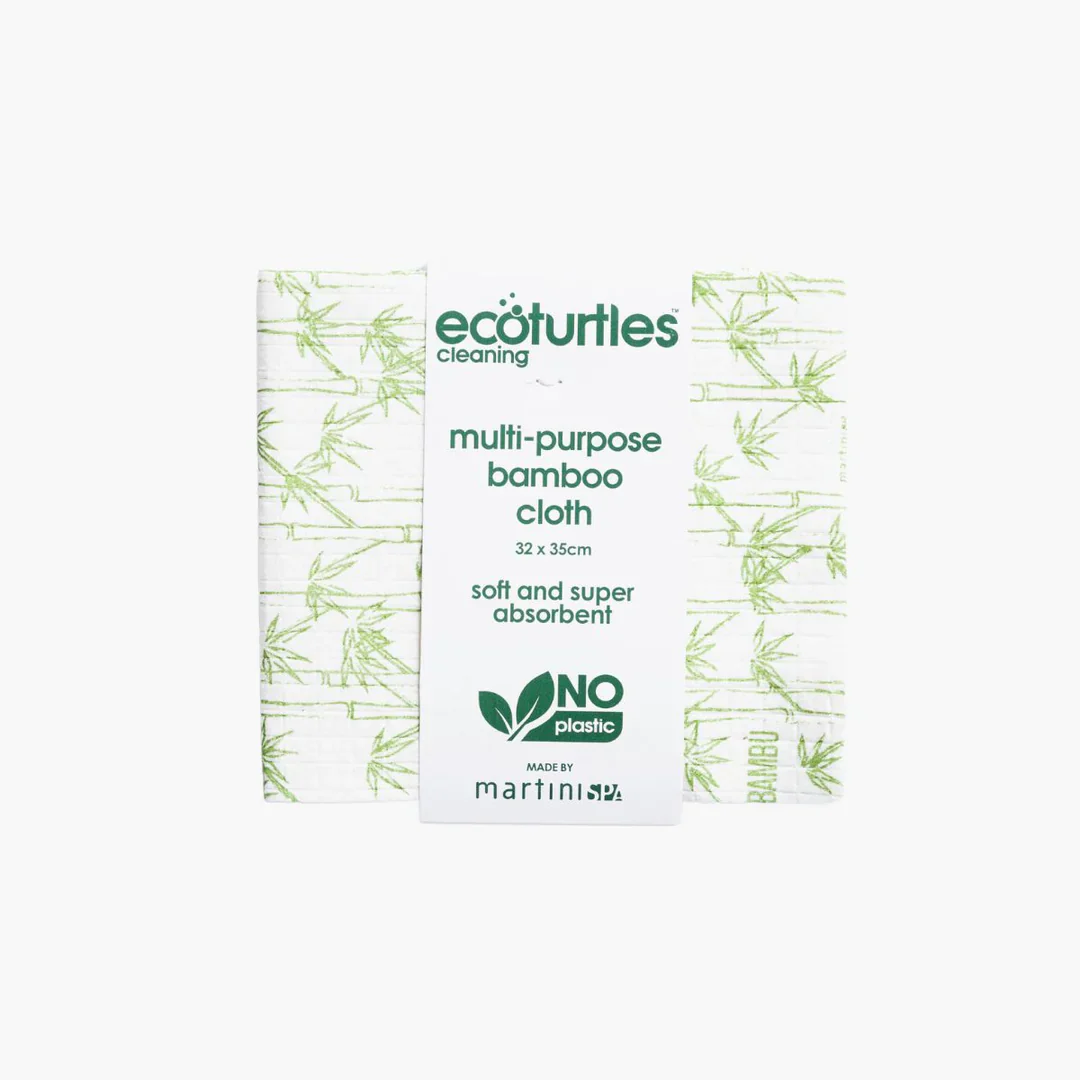 Eco Turtles Cleaning; Multi Purpose Bamboo Cloth, Soft & Super Absorbent - Image 2