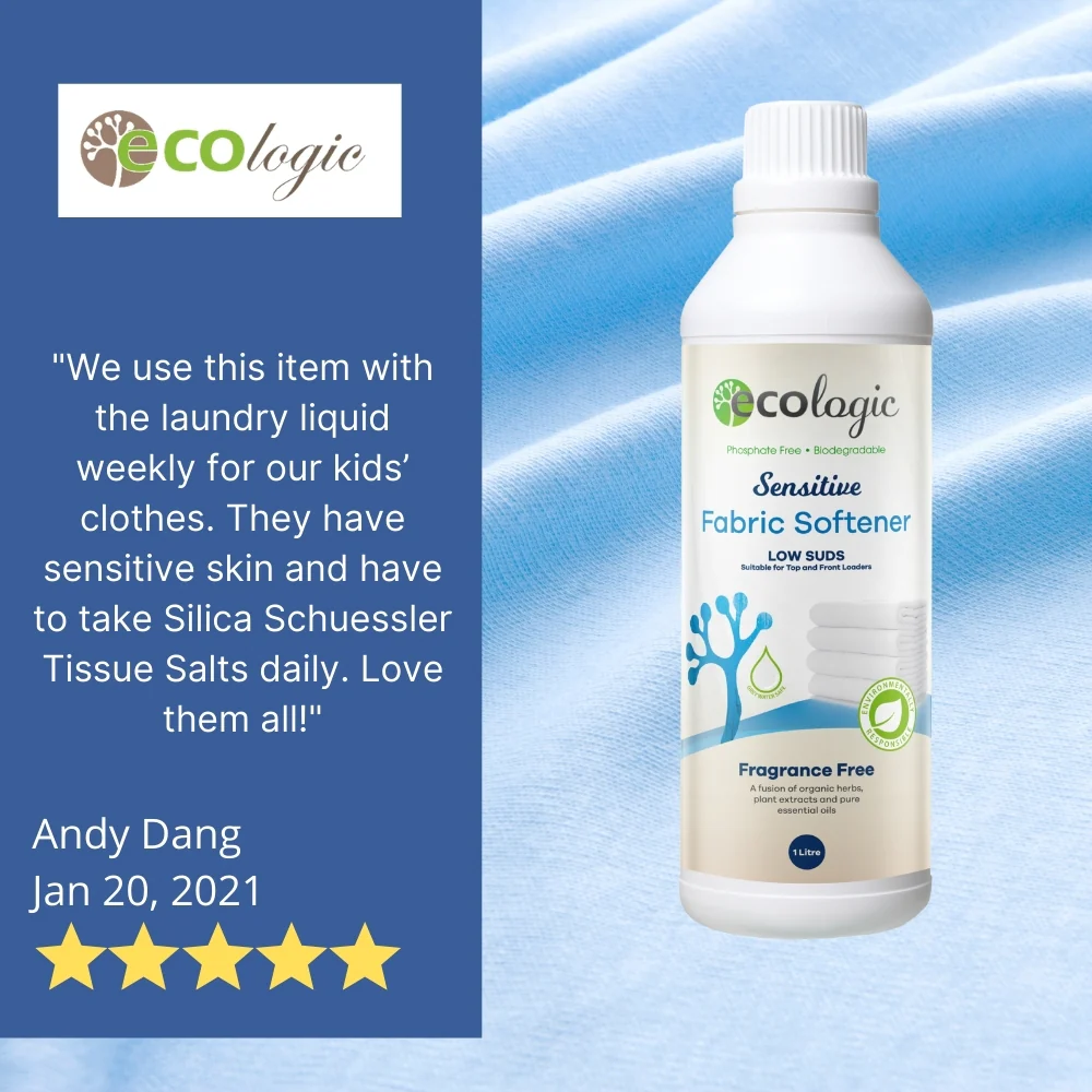 Ecologic Fabric Softener 1L, Sensitive Fragrance Free - Image 3