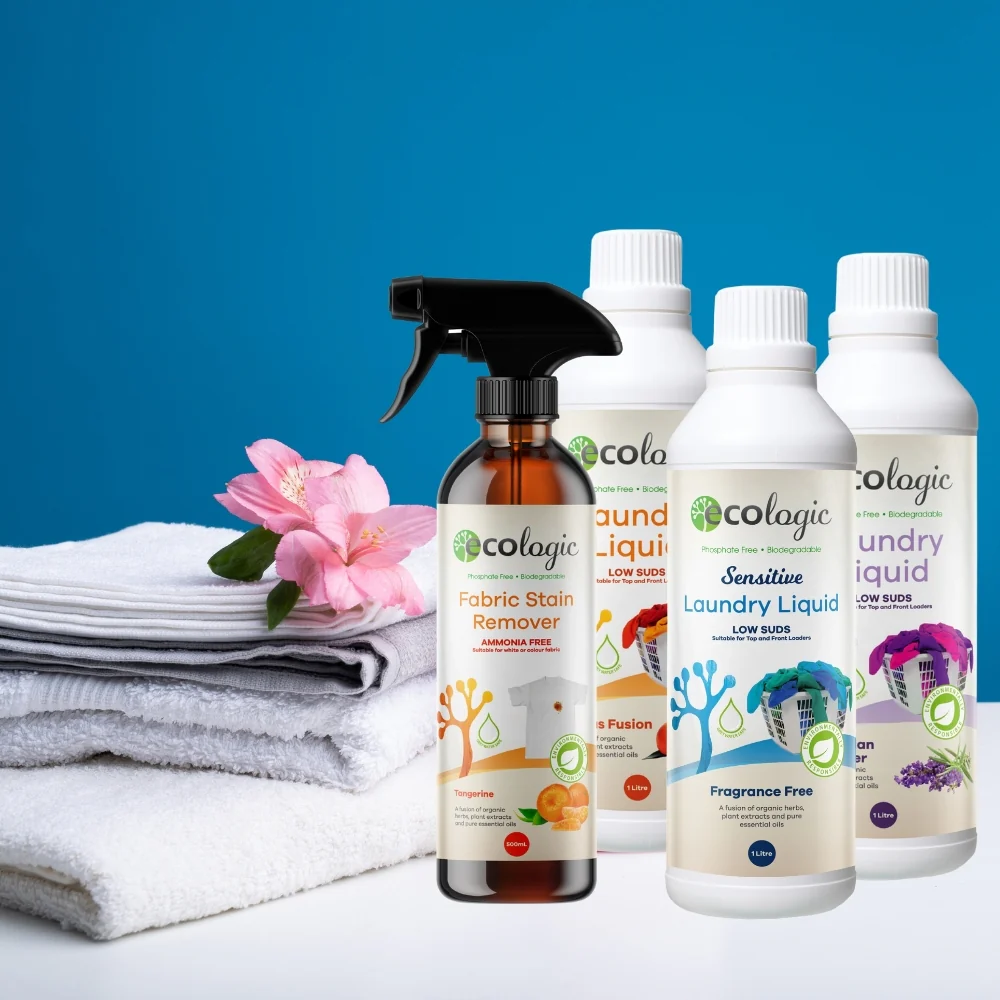 Ecologic Laundry Liquid 1L, Sensitive Fragrance Free - Image 2