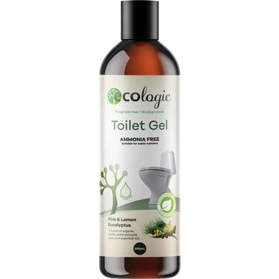 Ecologic Toilet Gel 500mL, Pine & Lemon Eucalyptus Fragrance