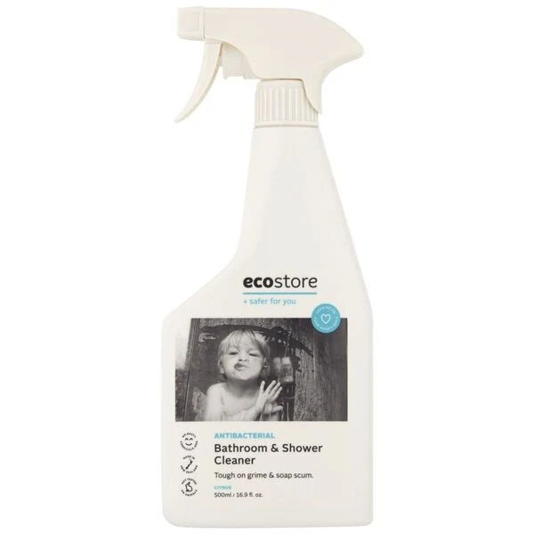 Ecostore Antibacterial Bathroom & Shower Cleaner 500ml, Citrus Fragrance - Image 2