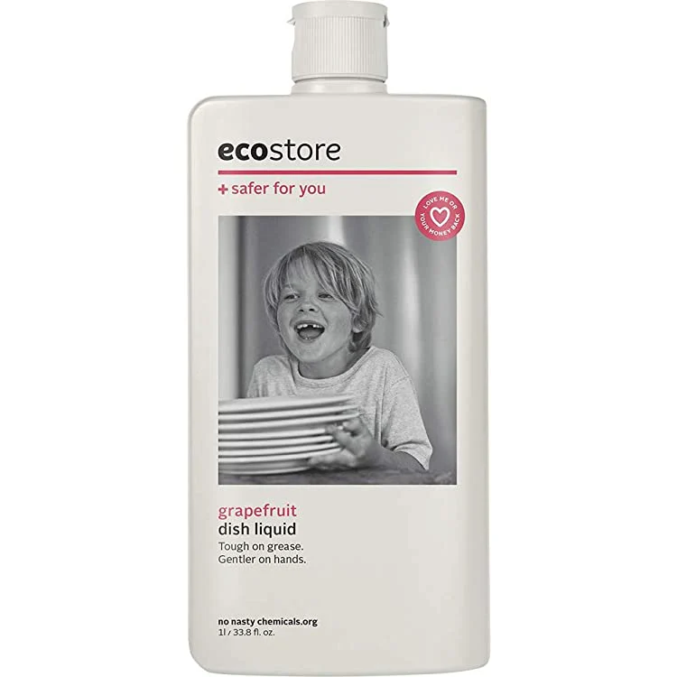 Ecostore Dish Liquid 500mL Or 1L, Grapefruit Fragrance