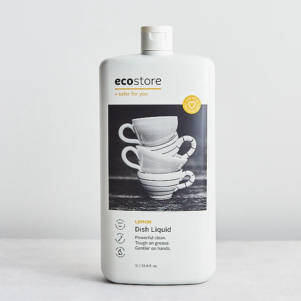 Ecostore Dish Liquid 500mlL Or 1L, Lemon Fragrance
