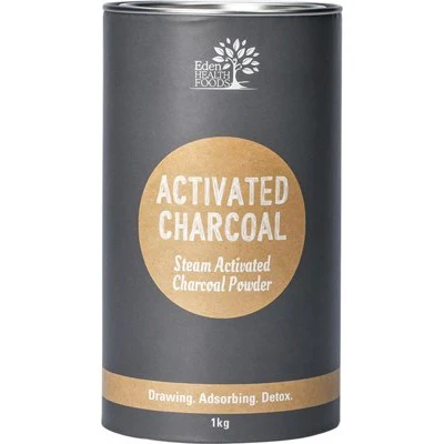 Eden Health Foods Activated Charcoal 100g, 300g Or 1Kg, Steam Activated - Image 3