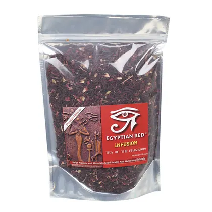 Egyptian Red Hibiscus Herbal Tea Of The Pharaohs 100g Or 400g, Loose Leaf Tea - Image 2