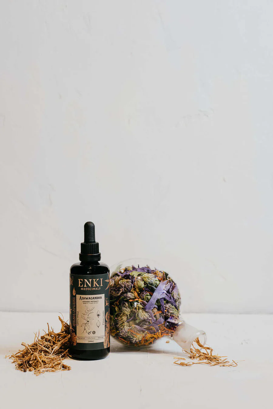 Enki Apothecary Ashwagandha Supportive Tonic 50mL, Life Force & Adaptogenic - Image 2