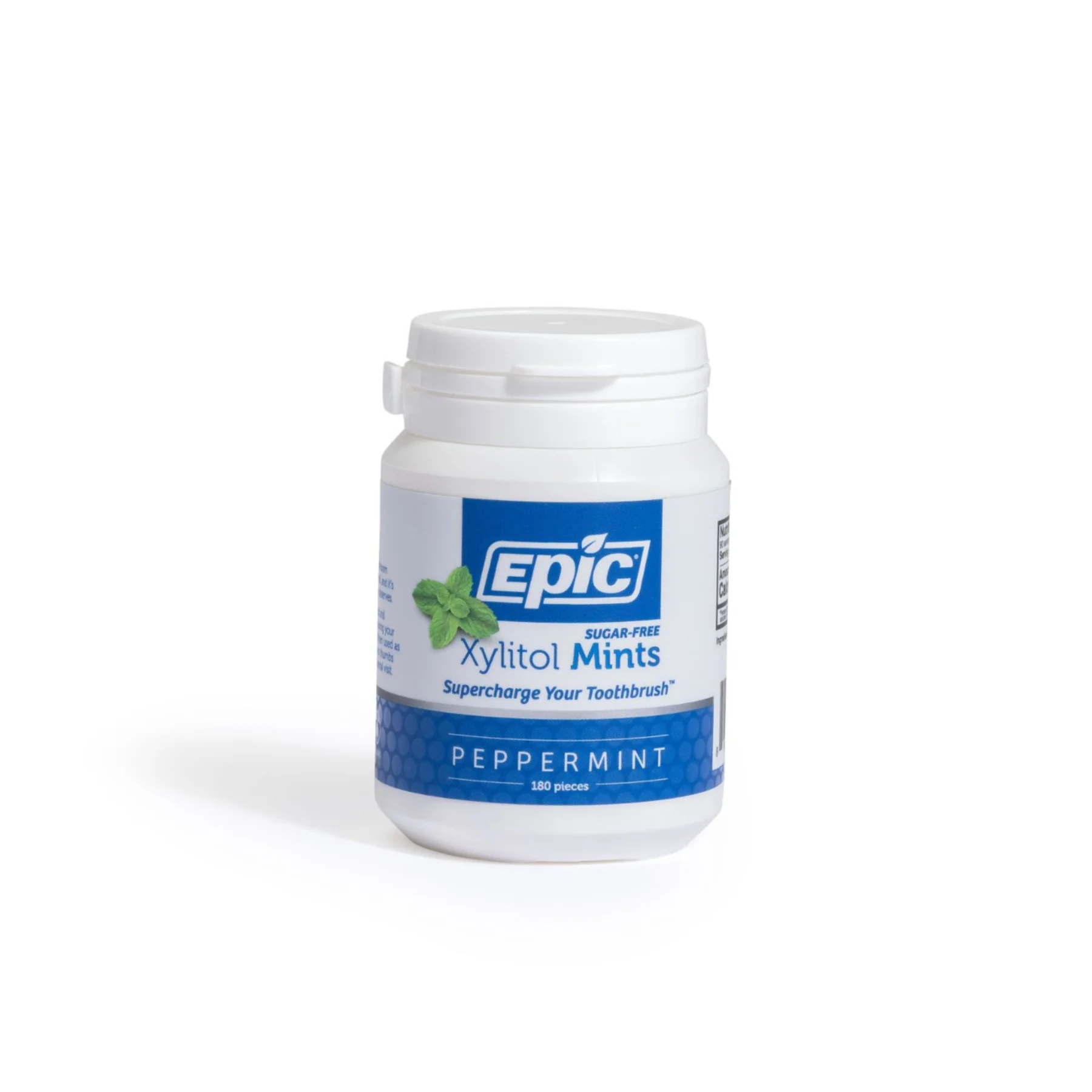 Epic Sugar-Free Xylitol Dental Mints 180 Pieces, Peppermint Flavour - Image 2