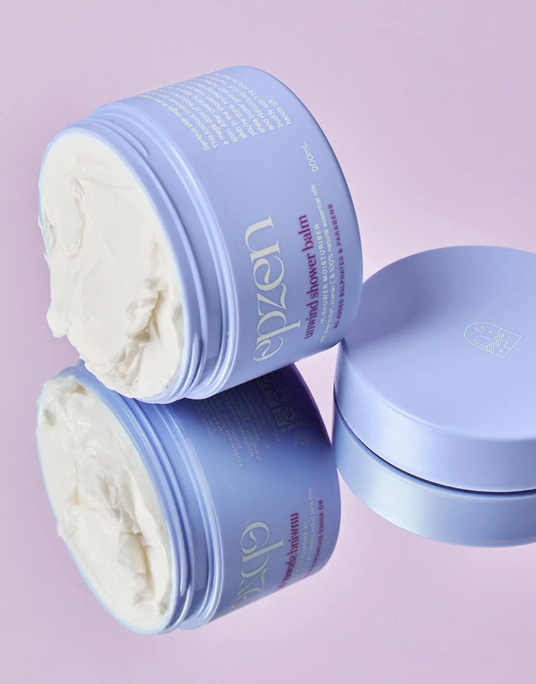 EpZen In Shower Moisturiser 200ml, Unwind Shower Balm - Image 4