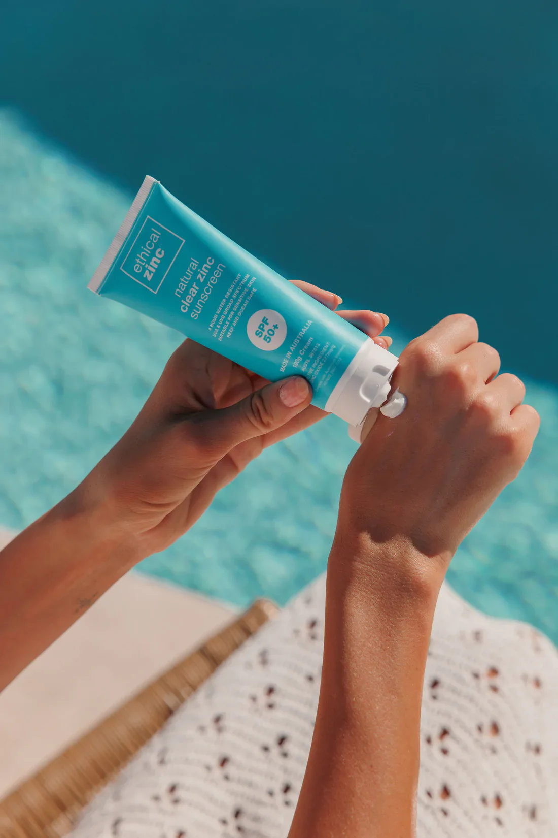 Ethical Zinc SPF 50+ Zinc Sunscreen 100ml, Natural Clear & Water Resistant - Image 4