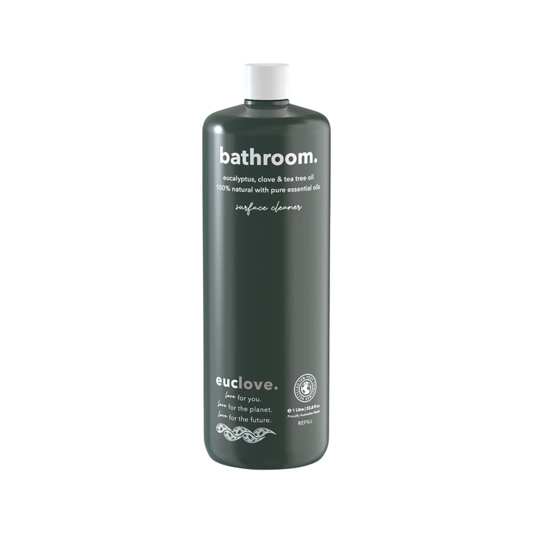 Euclove Bathroom Cleaner 50mL, 300mL, 500mL Or 1L, Eucalyptus Clove & Tea Tree Oil - Image 5