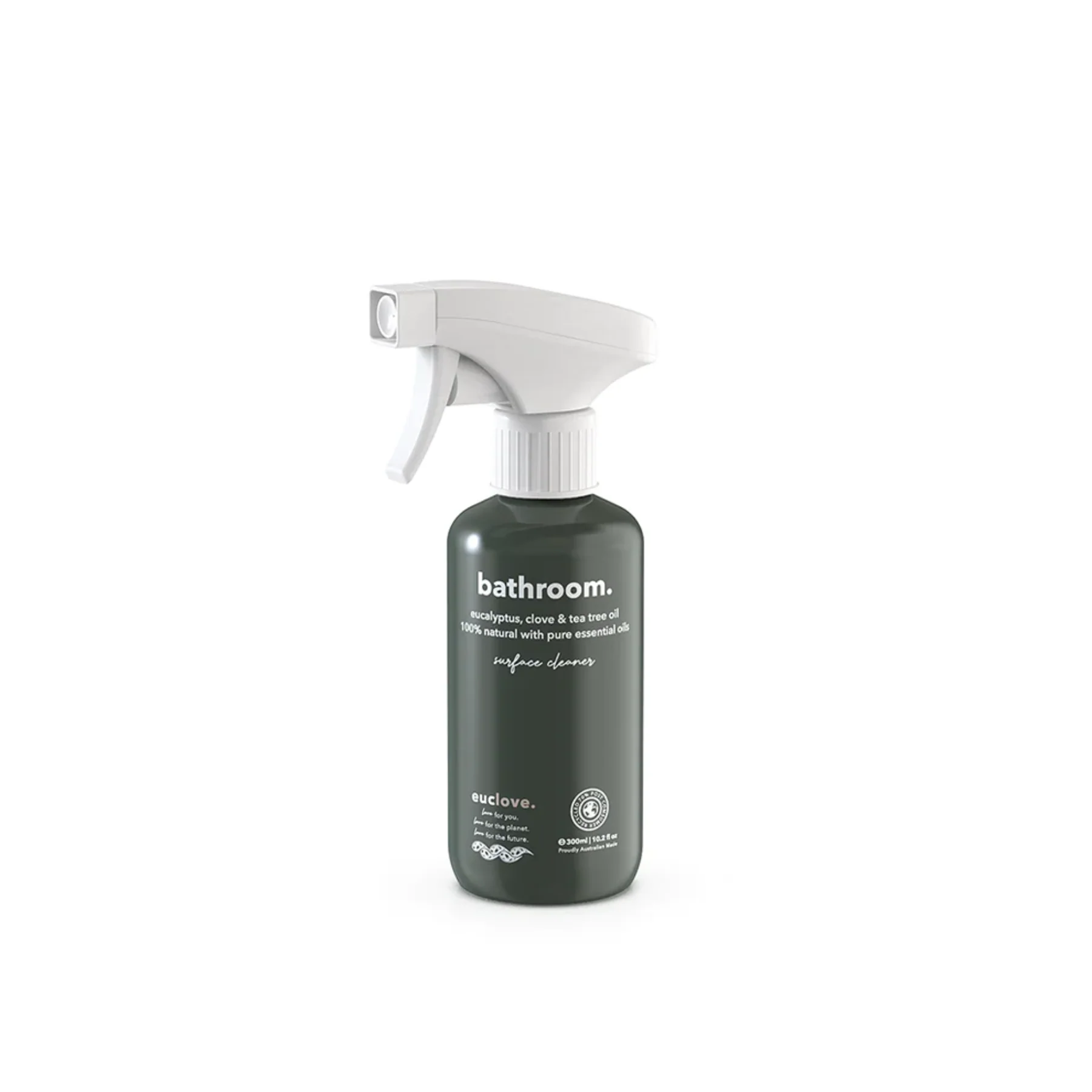 Euclove Bathroom Cleaner 50mL, 300mL, 500mL Or 1L, Eucalyptus Clove & Tea Tree Oil - Image 6