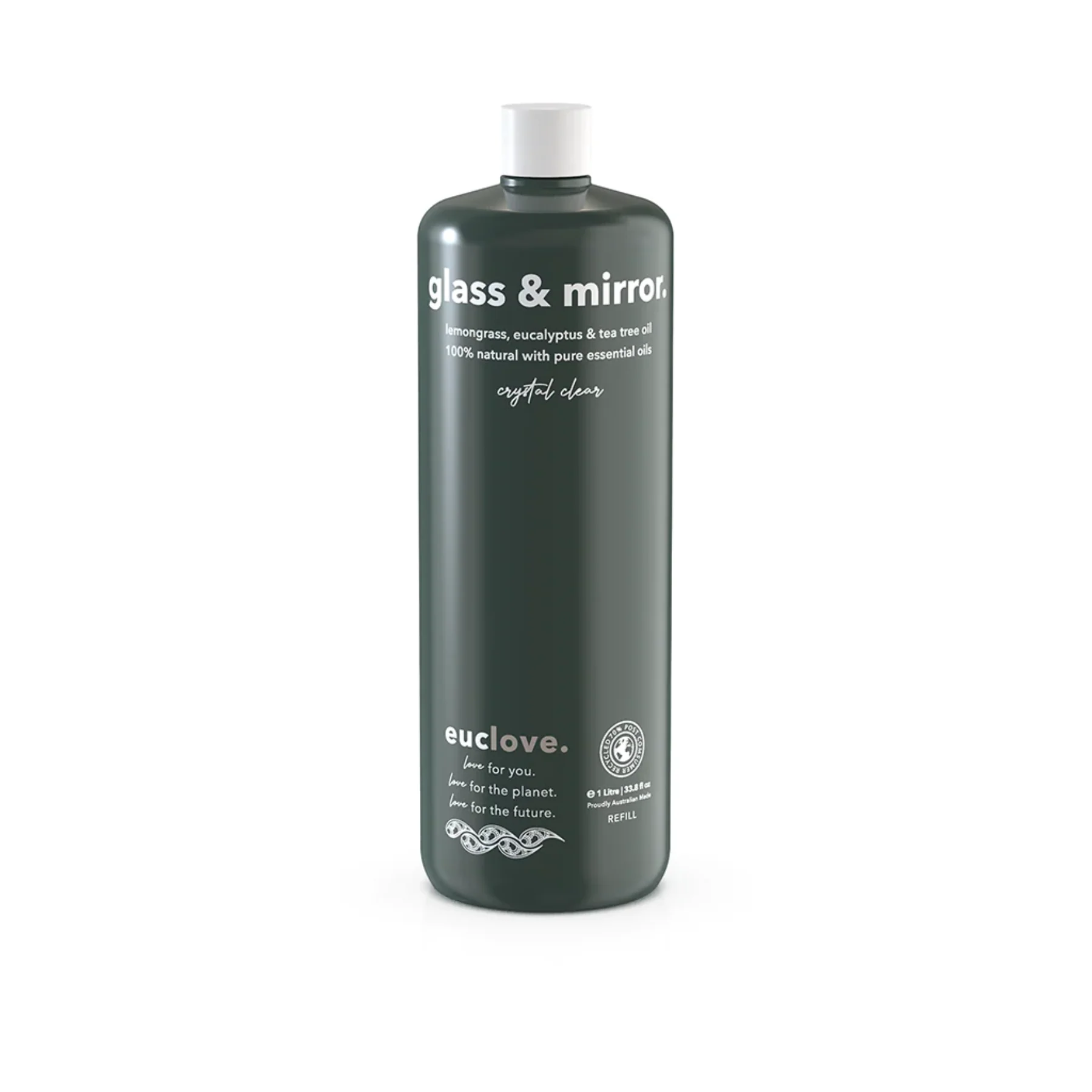 Euclove Glass & Mirror Cleaner 500mL Or 1L, Safe Around Children & Pets - Image 4