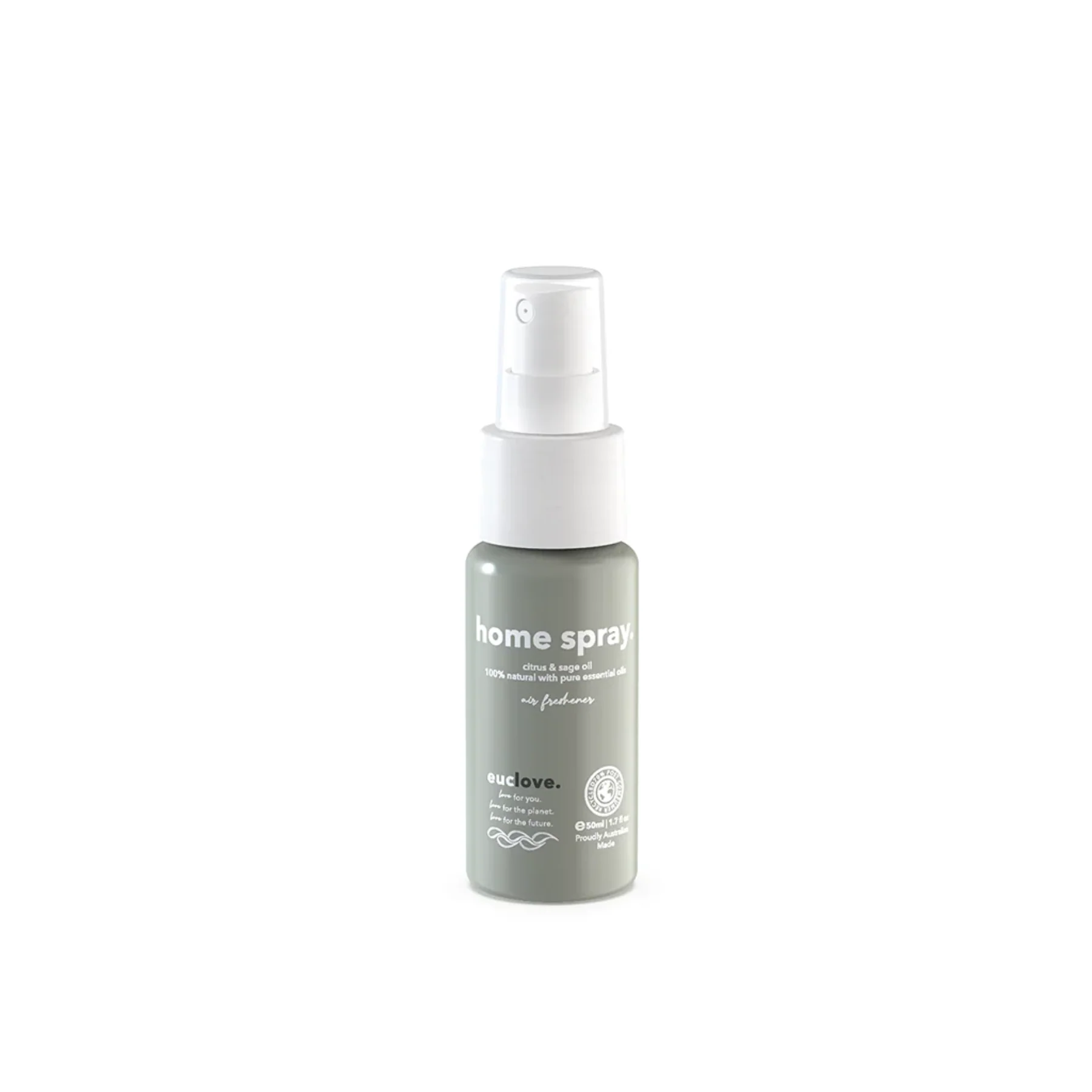 Euclove Home Spray Air Freshener 50ml, 300ml, 500ml or 1L, Citrus & Sage Oil - Image 6