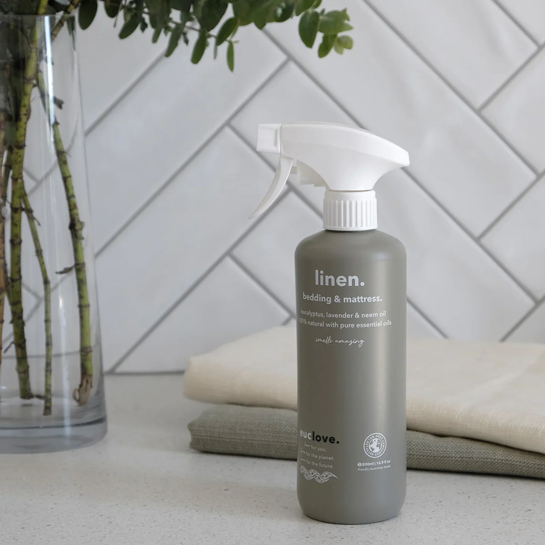 Euclove Linen & Bedding Spray 50mL, 300mL, 500mL or 1L - Image 2