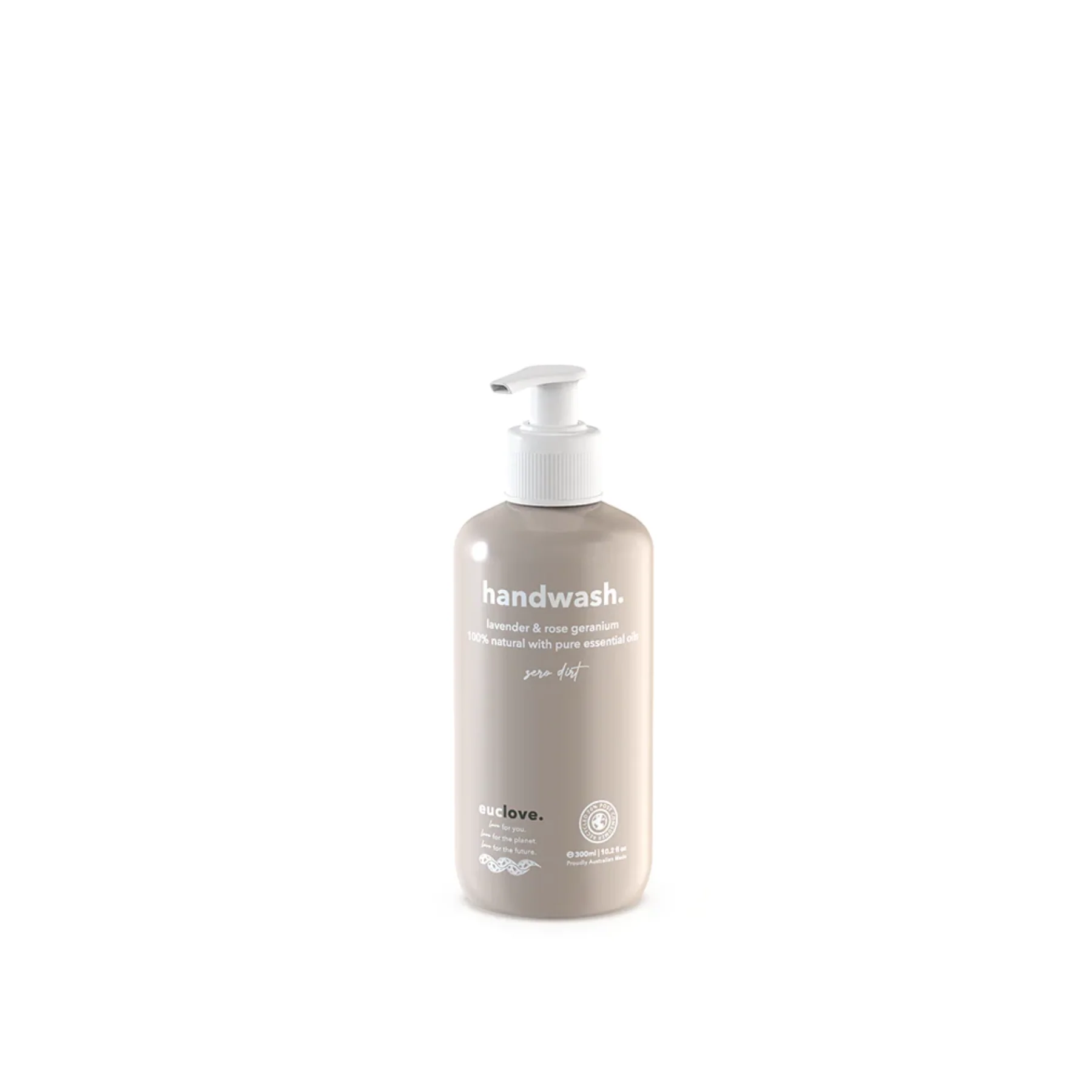 Euclove Nourishing Hand Wash 300mL, 500mL or 1L, Lavender & Rose Geranium - Image 3